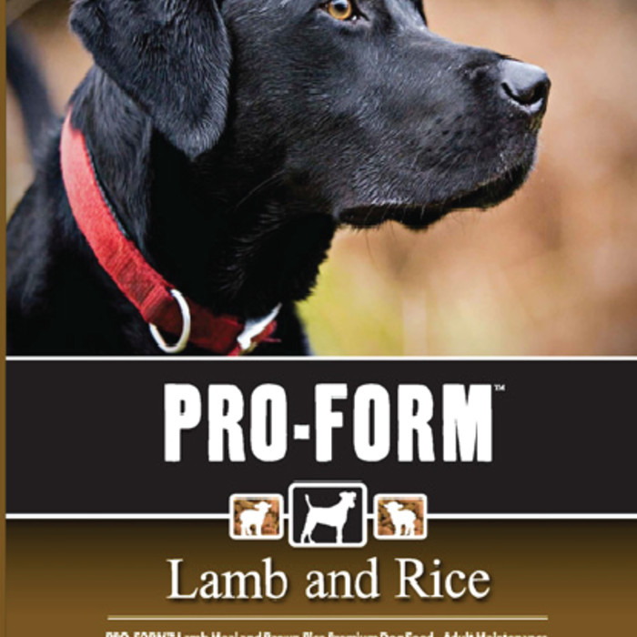 PRO-FORM® Lamb & Rice Premium Dog Food  bag image
